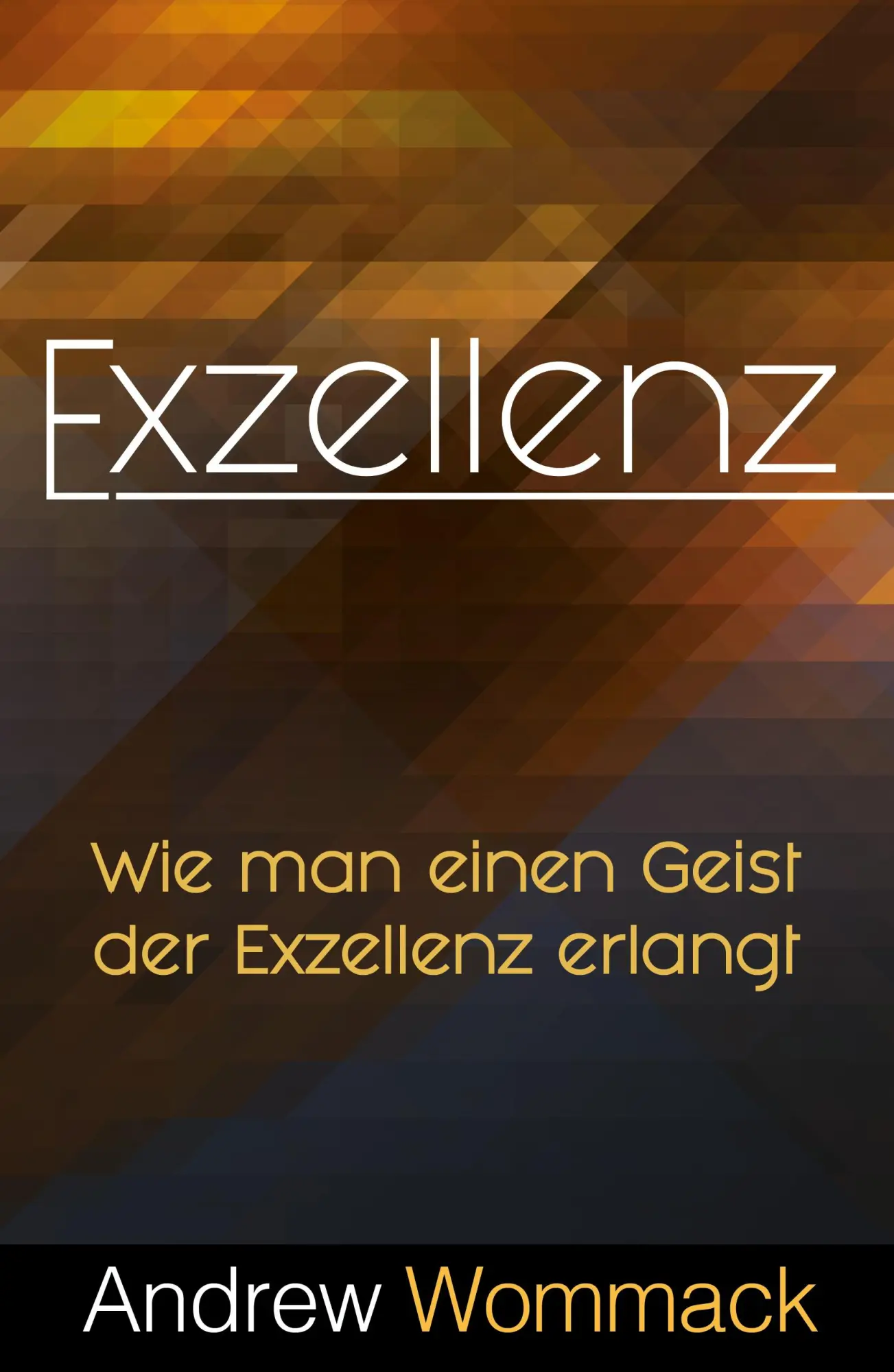 Cover: 9783959334105 | Exzellenz | Wie man einen Geist der Exzellenz erlangt | Andrew Wommack