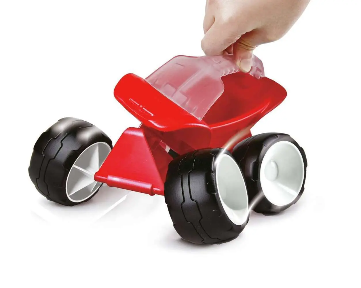 Bild: 6943478024205 | Hape Dünen-Buggy, rot | Karton | E4086 | 2022 | Toynamics Europe
