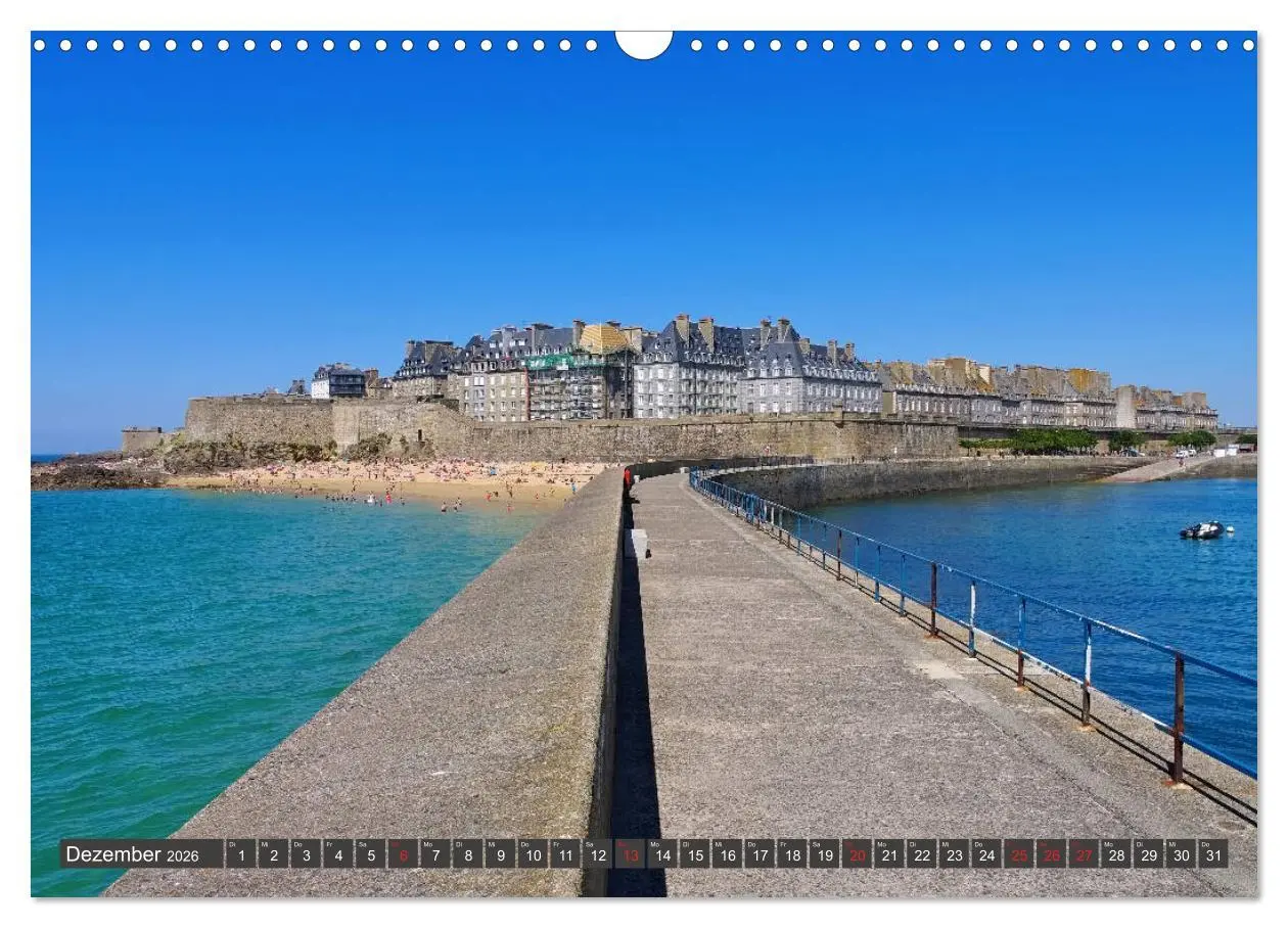 Bild: 9783457844205 | Saint Malo - Stadt der Korsaren (Wandkalender 2026 DIN A3 quer),...