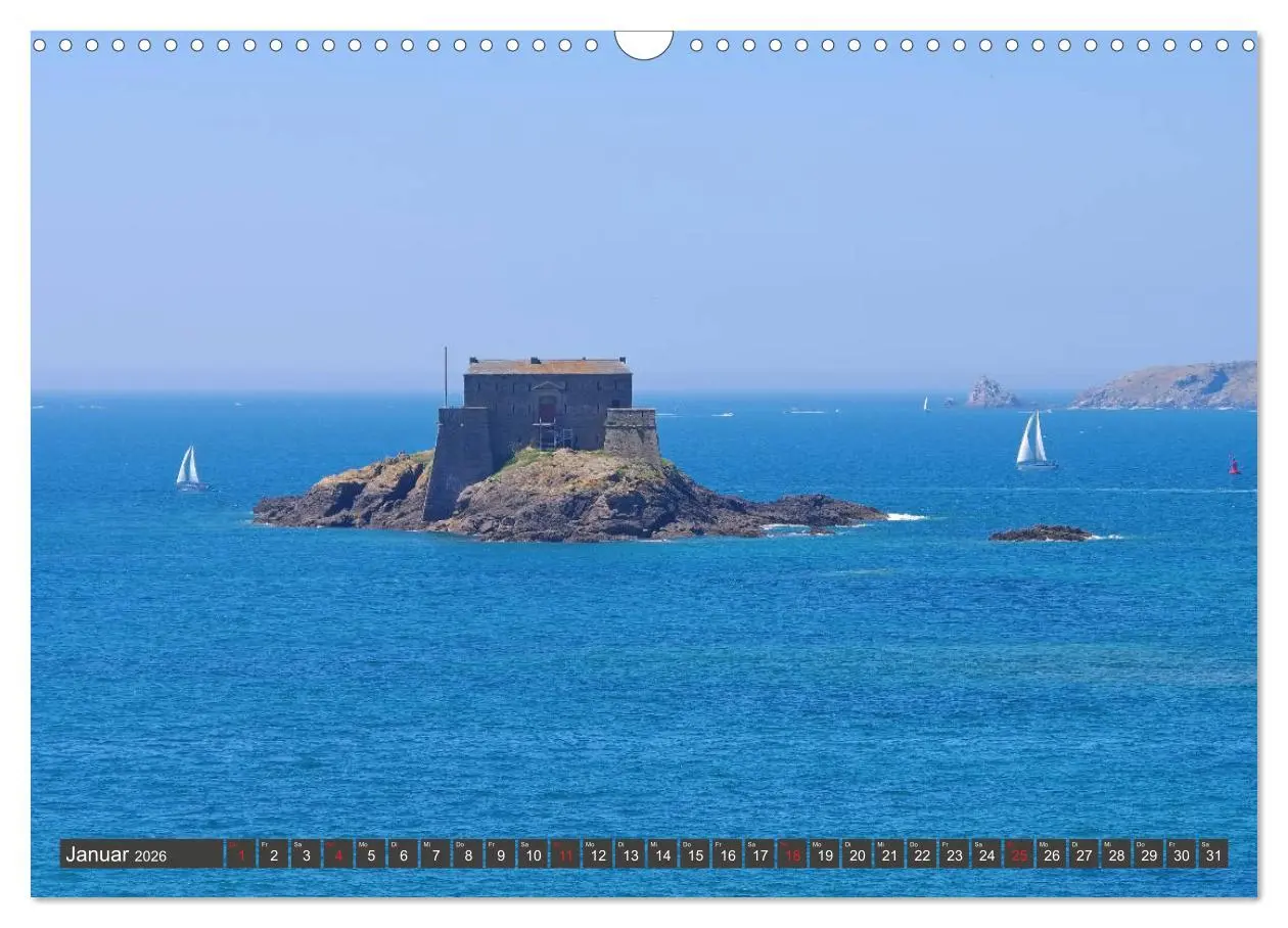 Bild: 9783457844205 | Saint Malo - Stadt der Korsaren (Wandkalender 2026 DIN A3 quer),...
