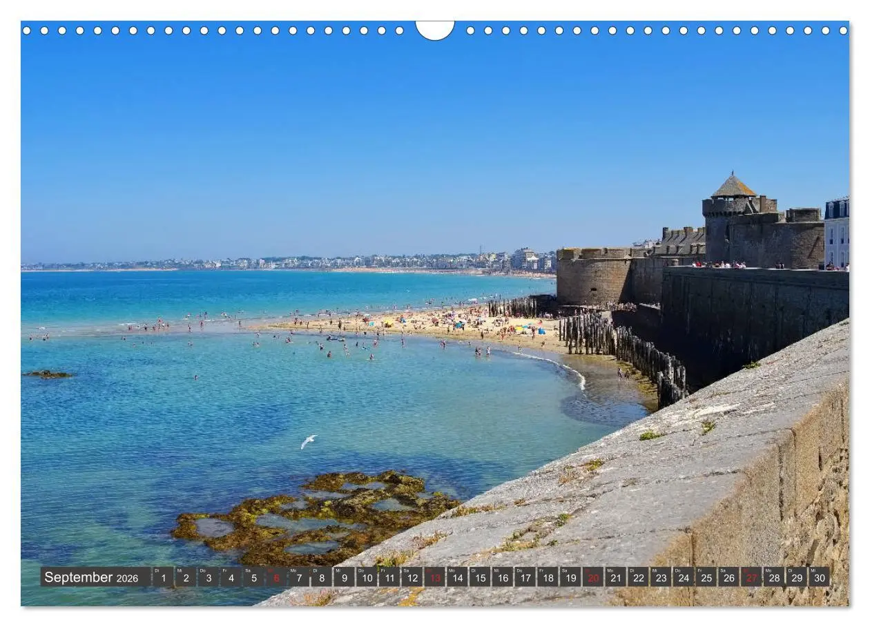 Bild: 9783457844205 | Saint Malo - Stadt der Korsaren (Wandkalender 2026 DIN A3 quer),...