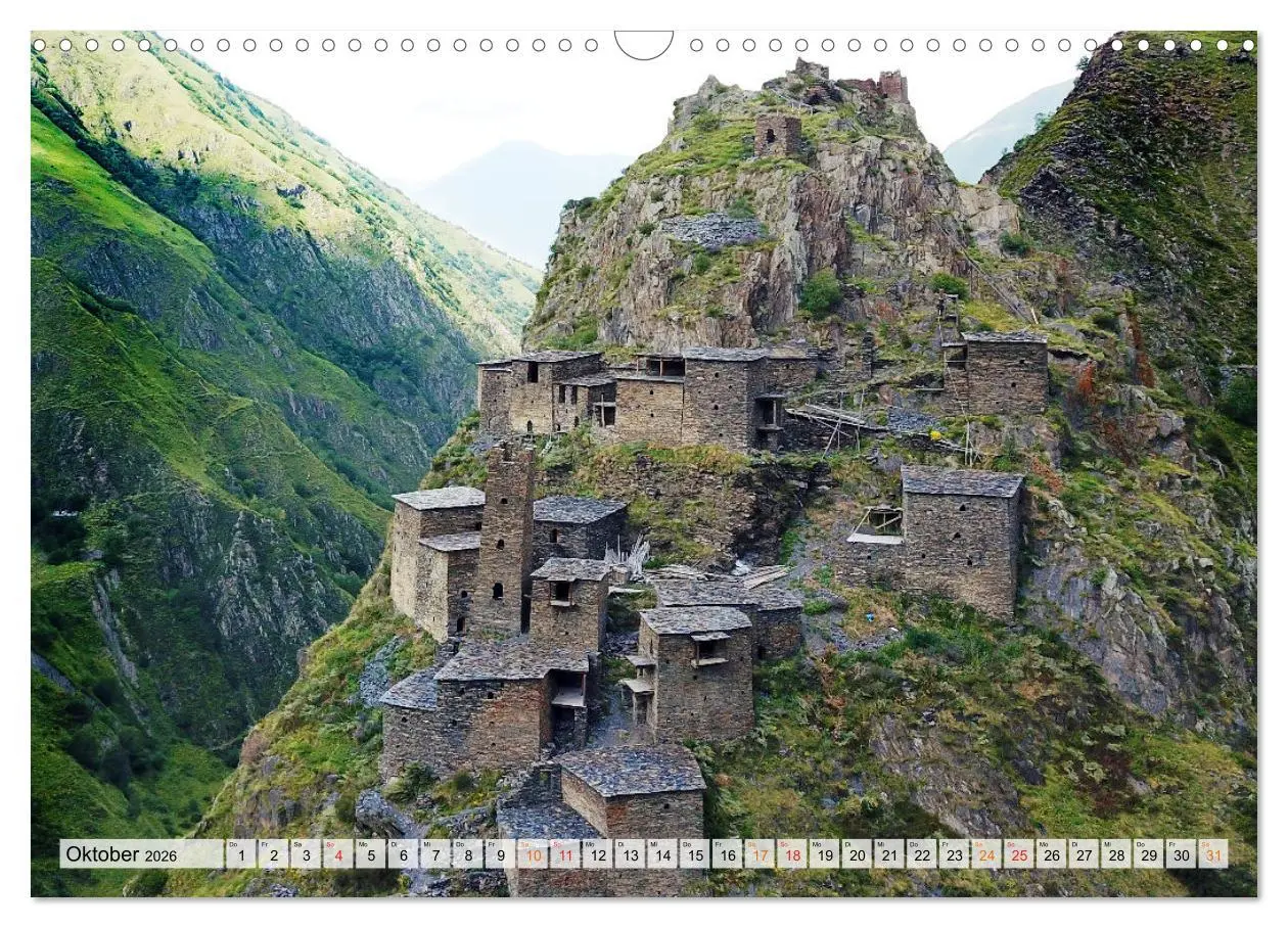 Bild: 9783457914205 | Sehnsucht Georgien (Wandkalender 2026 DIN A3 quer), CALVENDO...