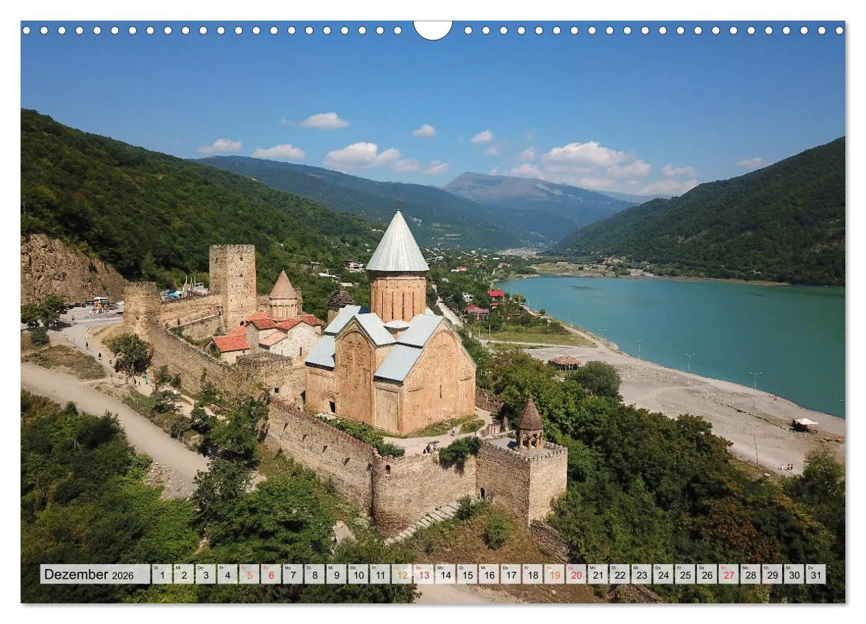 Bild: 9783457914205 | Sehnsucht Georgien (Wandkalender 2026 DIN A3 quer), CALVENDO...