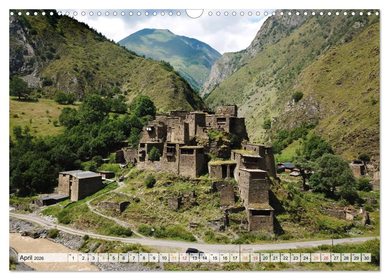 Bild: 9783457914205 | Sehnsucht Georgien (Wandkalender 2026 DIN A3 quer), CALVENDO...