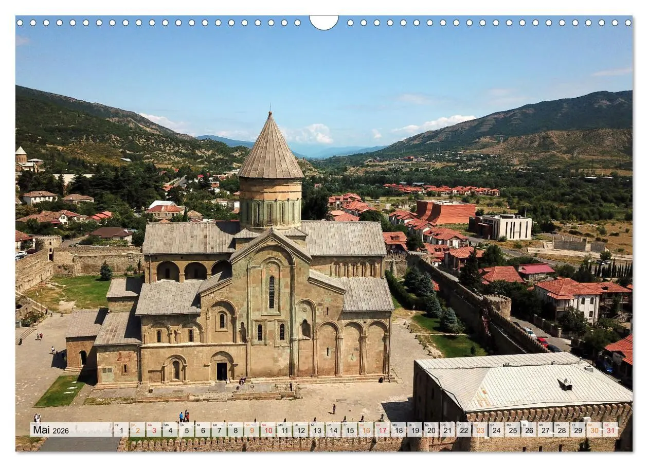 Bild: 9783457914205 | Sehnsucht Georgien (Wandkalender 2026 DIN A3 quer), CALVENDO...