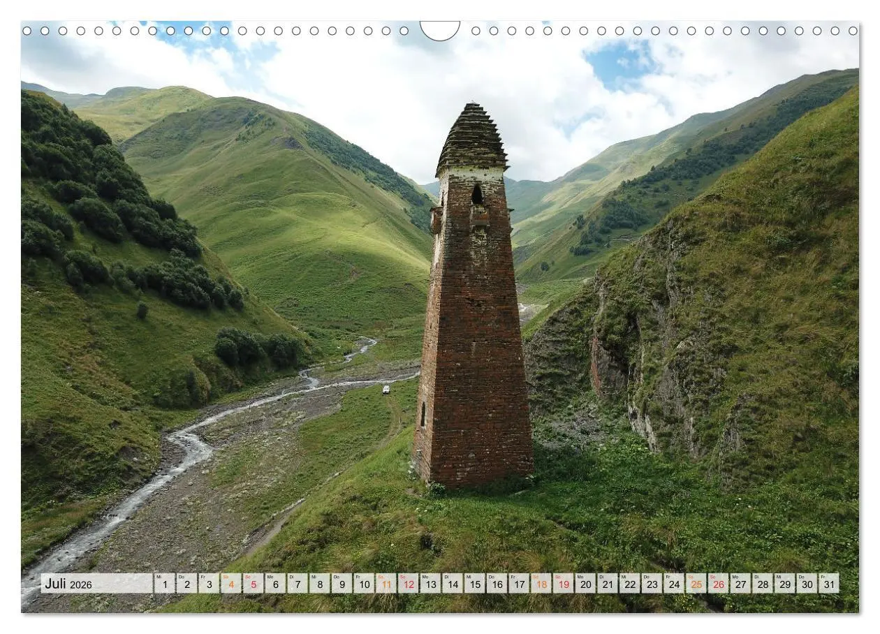 Bild: 9783457914205 | Sehnsucht Georgien (Wandkalender 2026 DIN A3 quer), CALVENDO...