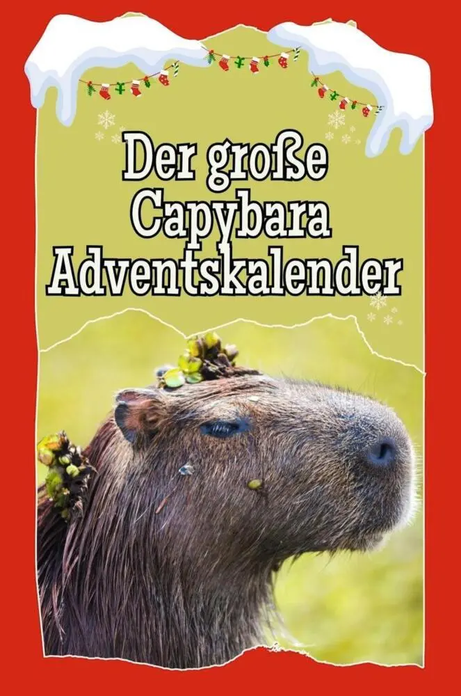 Cover: 9783759104205 | Der große Capybara-Adventskalender | Lucas Hartmann | Taschenbuch