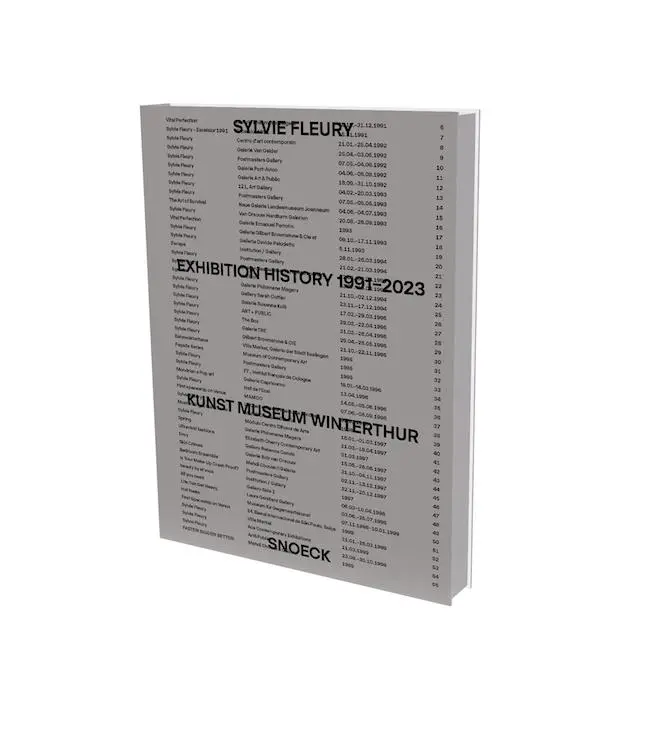 Cover: 9783864424205 | Sylvie Fleury: Exhibition History 1991-2023 | Konrad Bitterli (u. a.)