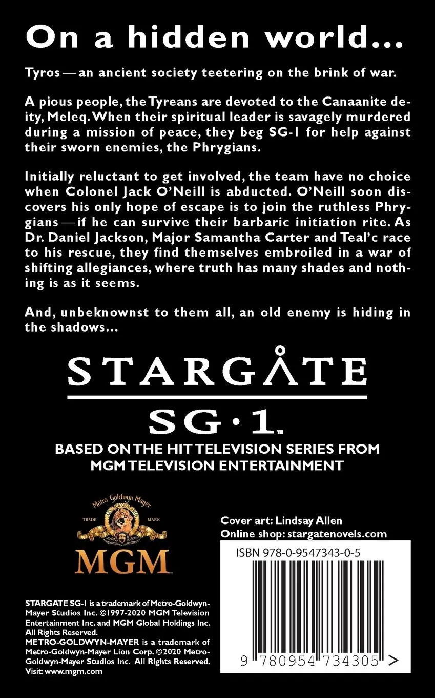 Rückseite: 9780954734305 | STARGATE SG-1 Trial by Fire | Sabine C. Bauer | Taschenbuch | Englisch