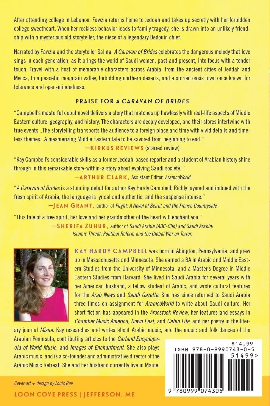 Rückseite: 9780999074305 | A Caravan of Brides | A Novel of Saudi Arabia | Kay Hardy Campbell