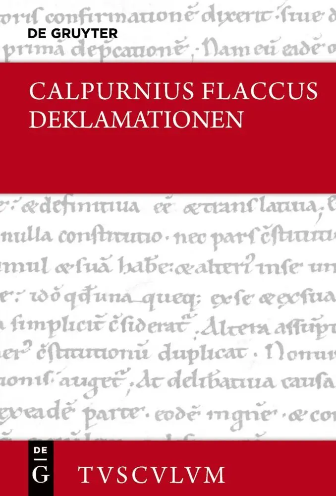 Cover: 9783111154305 | Auszüge aus Deklamationen / Declamationum excerpta | Flaccus | Buch