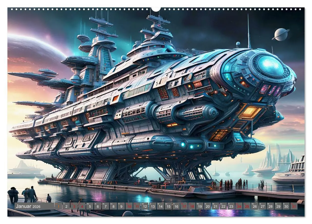 Bild: 9783457384305 | Kriegsschiffe Anbruch einer neuen Ära (Wandkalender 2026 DIN A2...