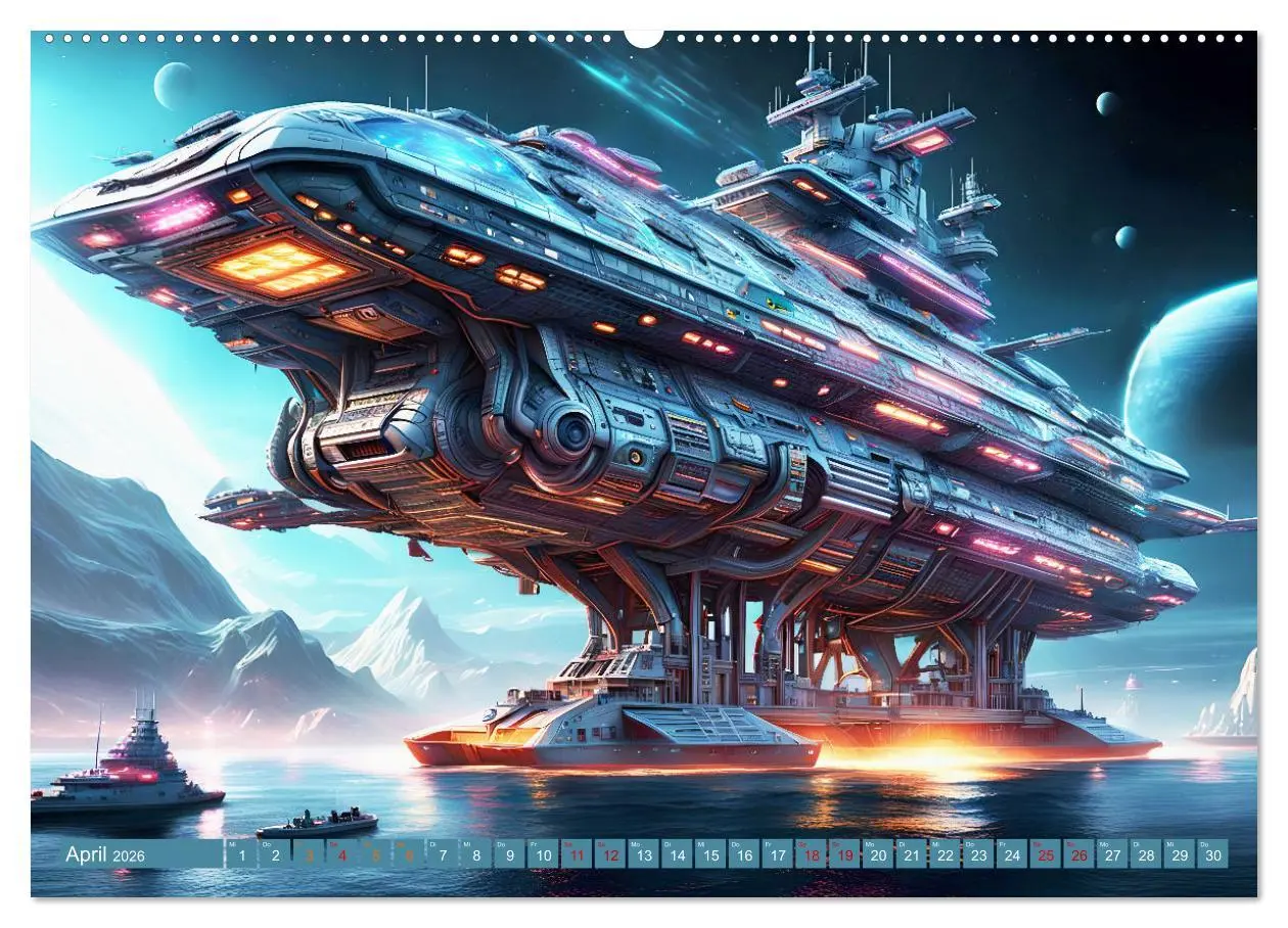 Bild: 9783457384305 | Kriegsschiffe Anbruch einer neuen Ära (Wandkalender 2026 DIN A2...