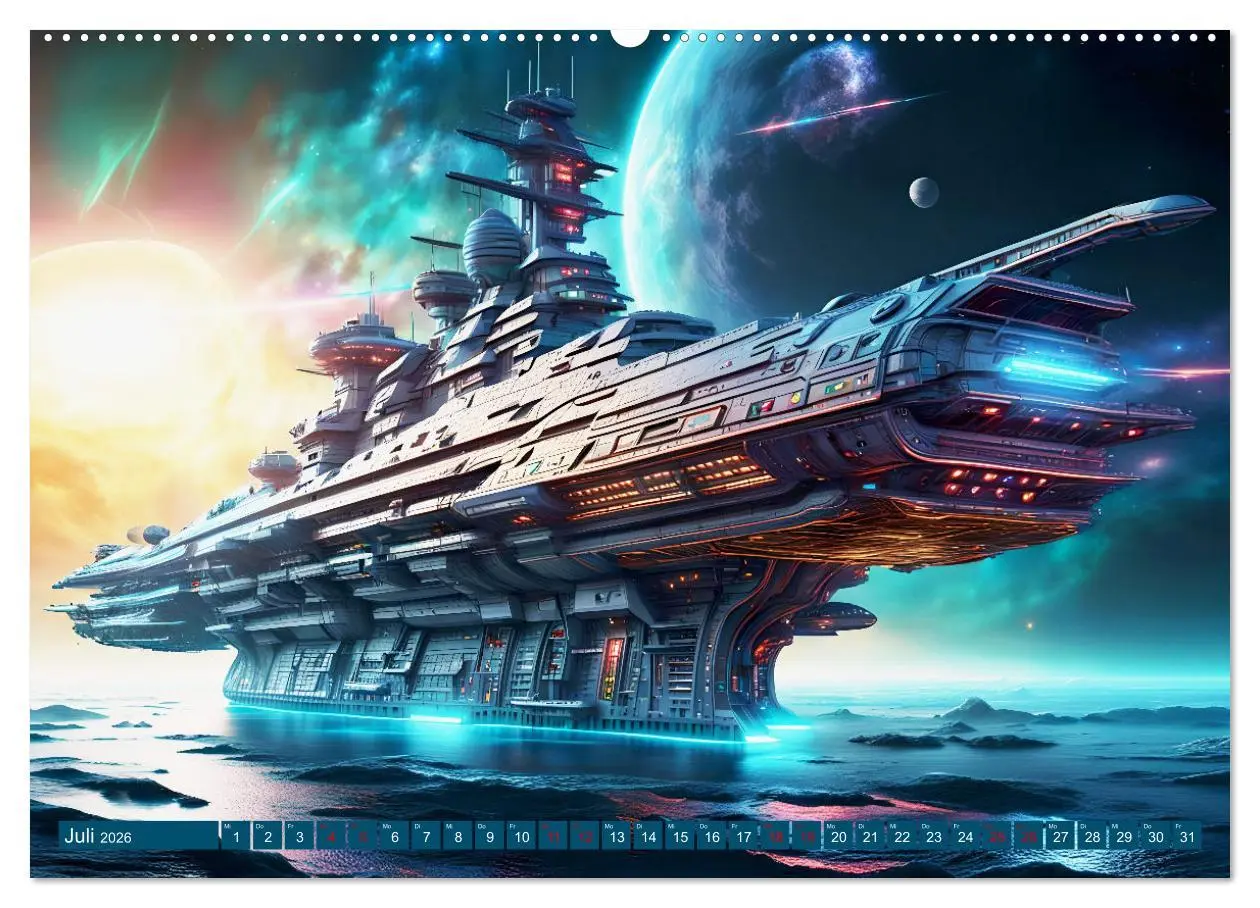 Bild: 9783457384305 | Kriegsschiffe Anbruch einer neuen Ära (Wandkalender 2026 DIN A2...