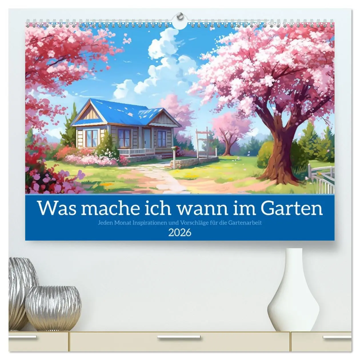 Cover: 9783457524305 | Was mache ich wann im Garten (hochwertiger Premium Wandkalender...