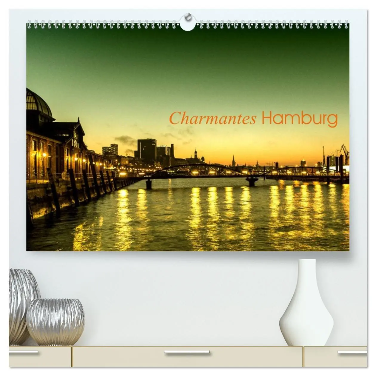 Cover: 9783516094305 | Charmantes Hamburg (hochwertiger Premium Wandkalender 2026 DIN A2...