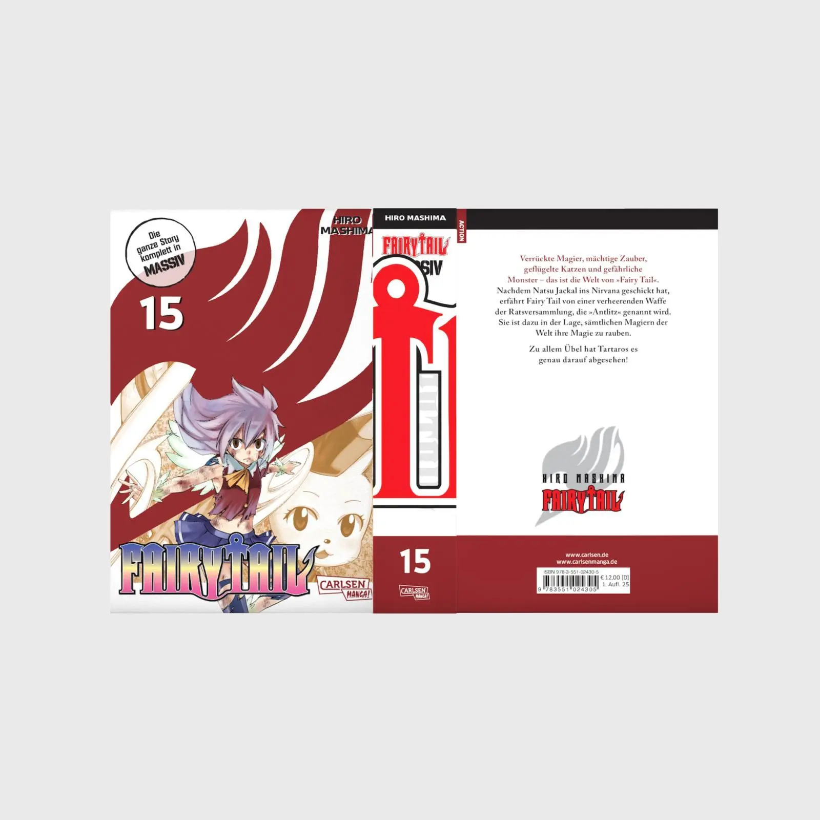 Bild: 9783551024305 | Fairy Tail Massiv 15 | Hiro Mashima | Taschenbuch | Fairy Tail Massiv