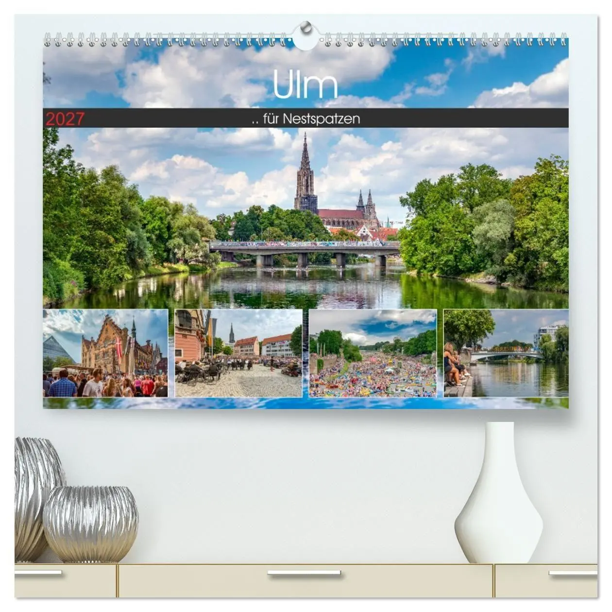 Cover: 9783569704305 | Ulm für Nestspatzen (hochwertiger Premium Wandkalender 2027 DIN A2...