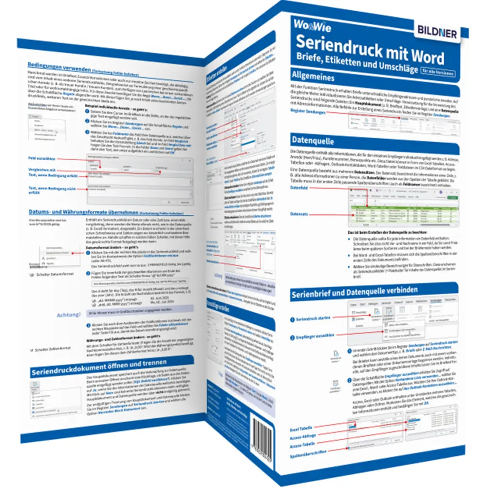 Cover: 9783832804305 | Seriendruck mit Word - Briefe, Etiketten und Umschläge - für alle...