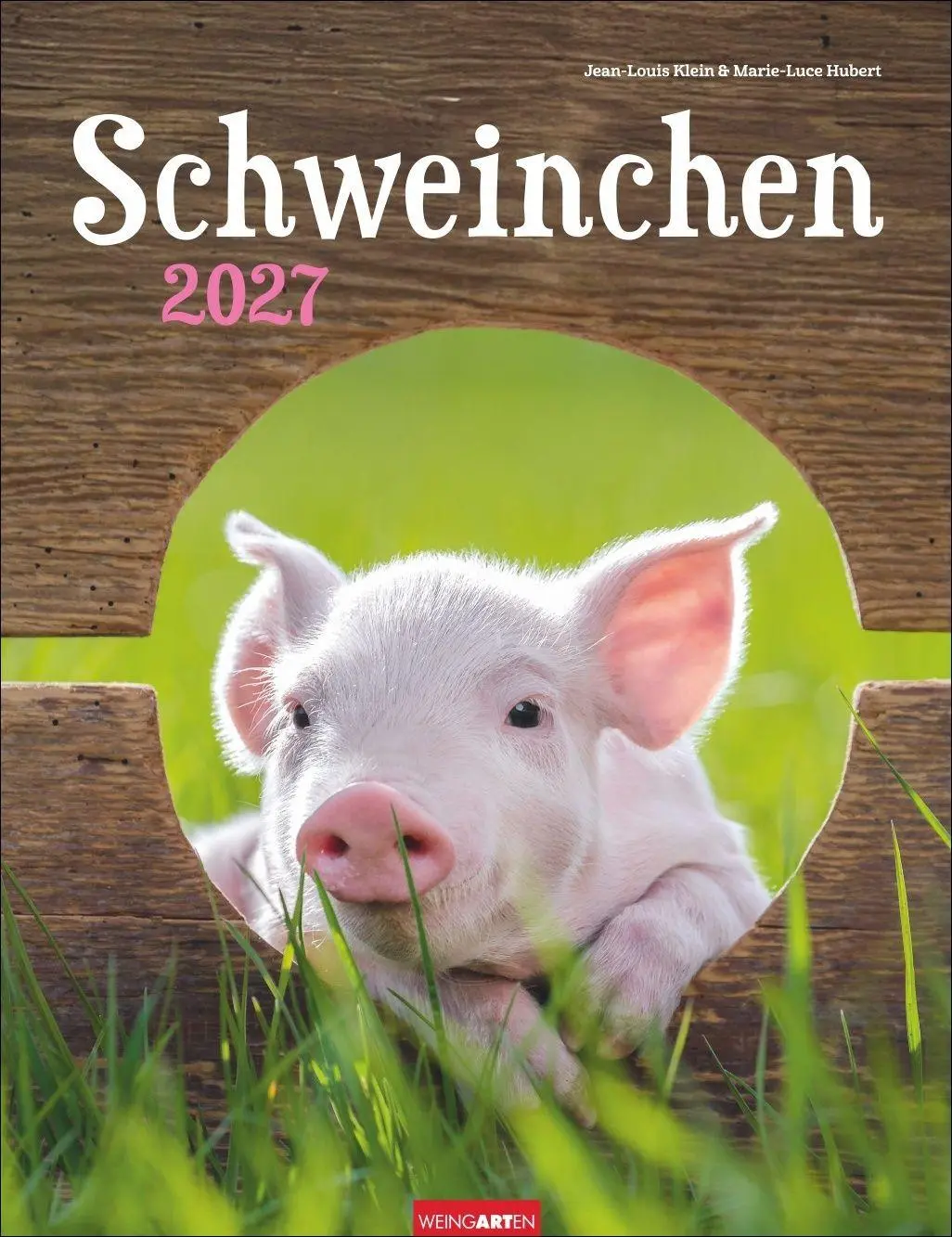 Cover: 9783839904305 | Schweinchen Kalender 2027 | Marie-Luce Hubert | Kalender | 14 S.
