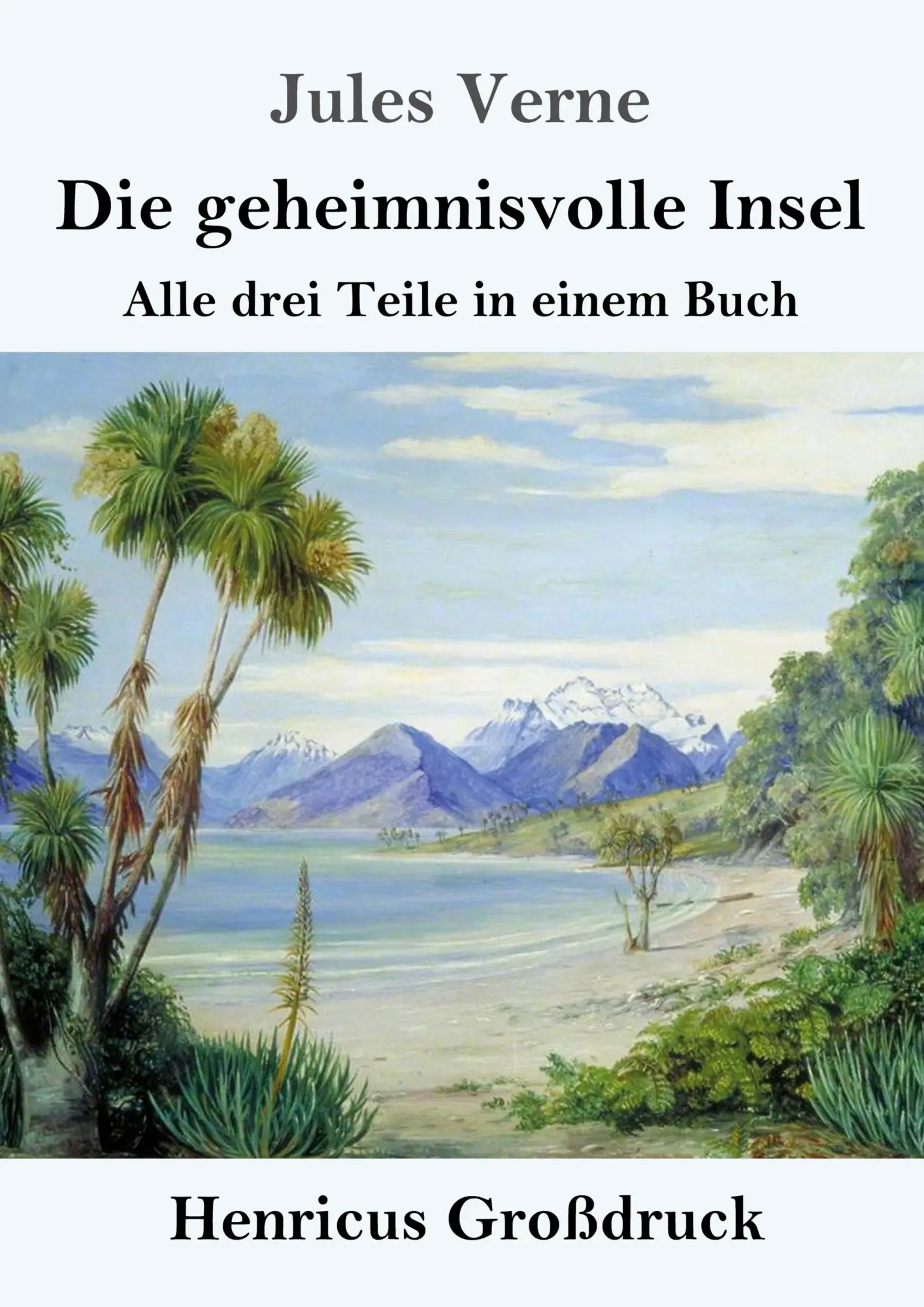 Cover: 9783847824305 | Die geheimnisvolle Insel (Großdruck) | Alle drei Teile in einem Buch