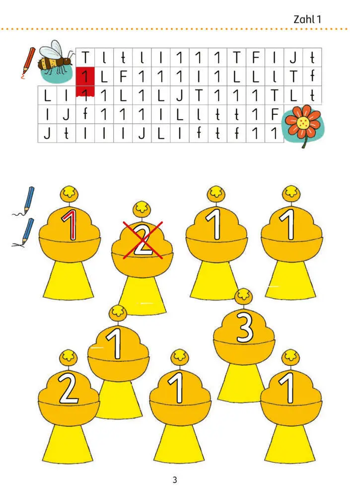 Bild: 9783881004305 | Mein Übungsheft Zahlen schreiben lernen 1-10 - Vorschule,...
