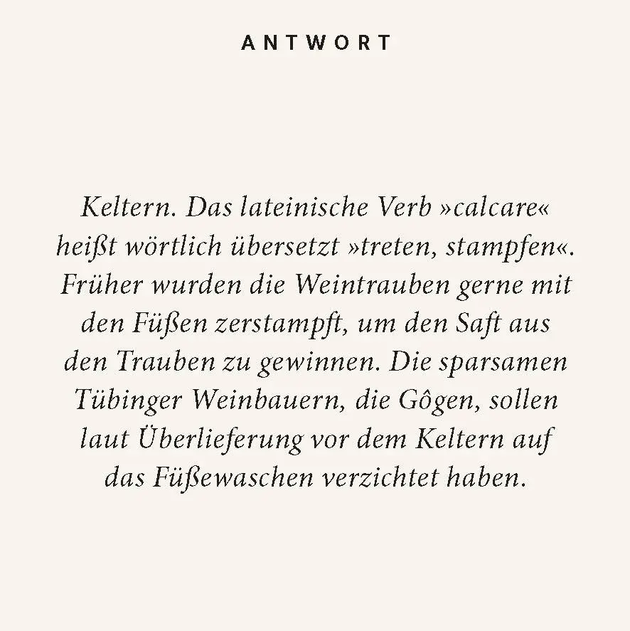 Bild: 9783899784305 | Wein-Quiz | 100 Fragen und Antworten (Neuauflage) | Joachim Stallecker