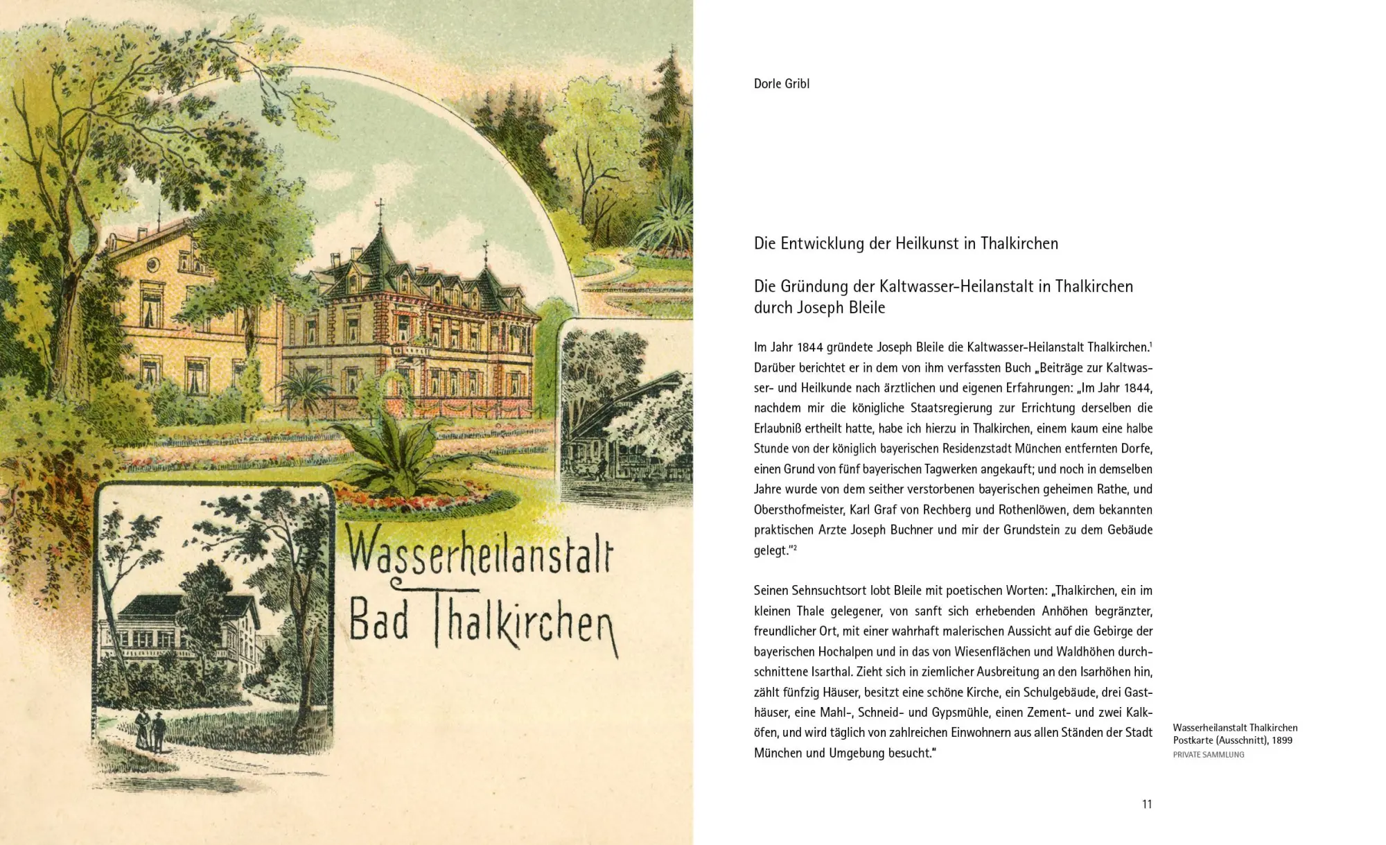 Bild: 9783948974305 | 180 Jahre Heilkunst in Thalkirchen | Dorle Gribl (u. a.) | Buch | 2024