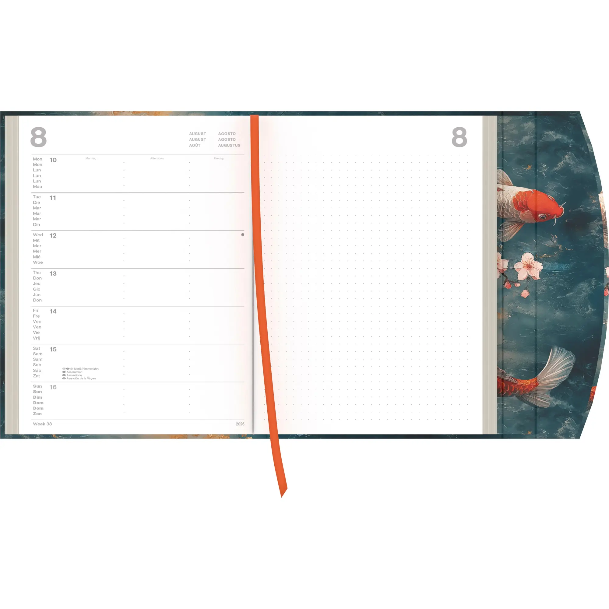 Bild: 4069095004405 | Japanese Papers 2026 - Diary - Buchkalender - Taschenkalender - 16x22