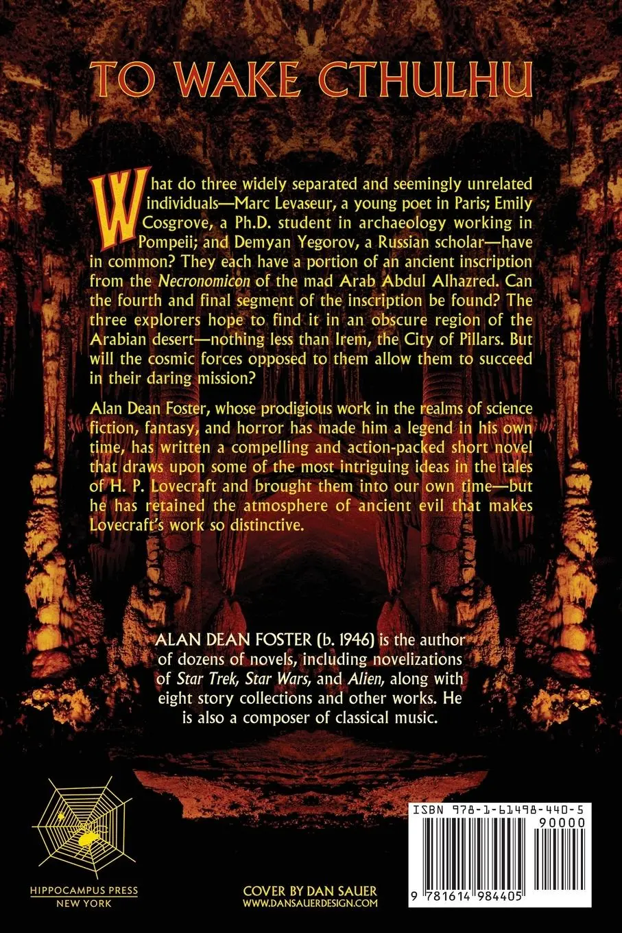 Rückseite: 9781614984405 | The Moaning Words | A Novella of Lovecraftian Terror | Foster | Buch