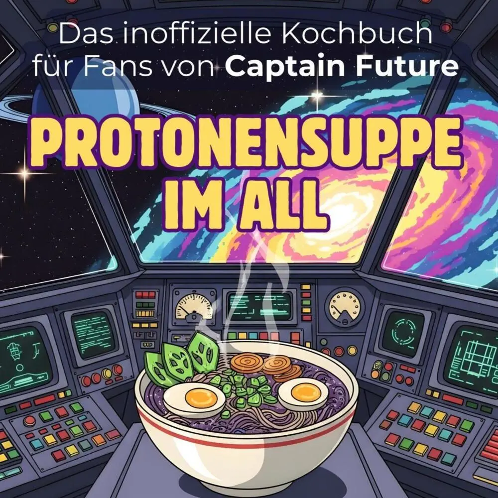 Cover: 9783759184405 | Das inoffizielle Kochbuch für Fans von Captain Future | Anton Schmitt