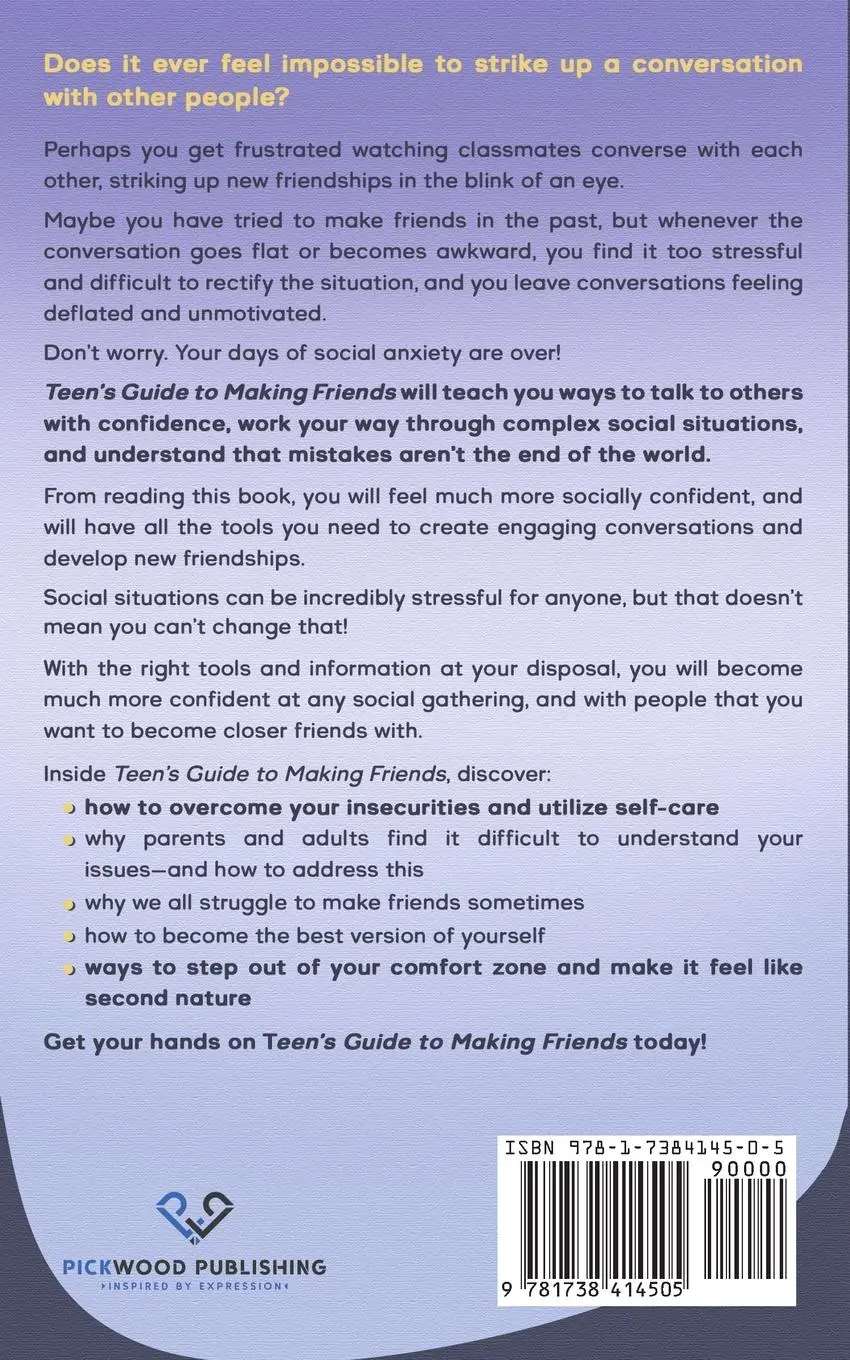 Rückseite: 9781738414505 | Teens' Guide to Making Friends | Kev Chilton | Taschenbuch | Englisch
