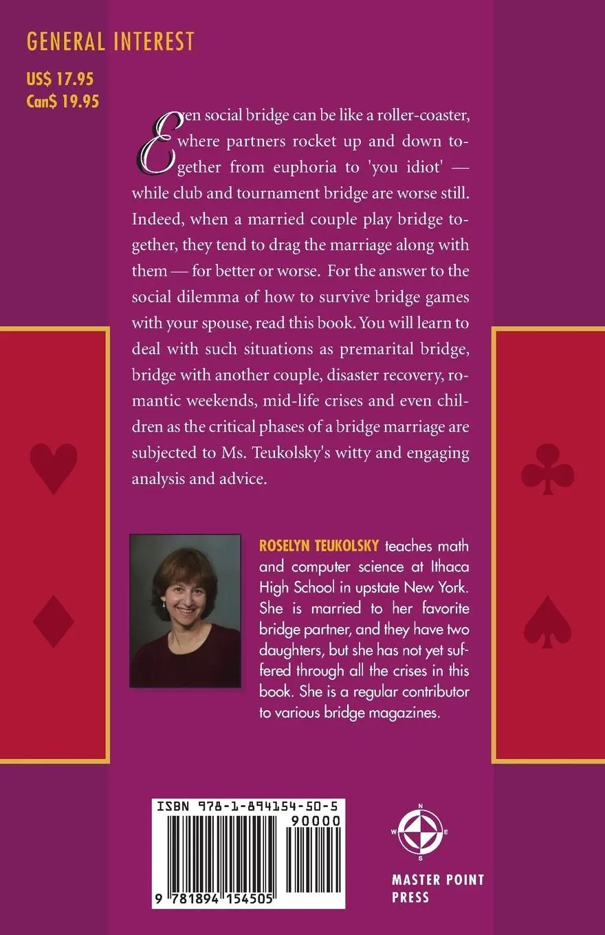 Rückseite: 9781894154505 | How to Play Bridge with Your Spouse... and Survive! | Teukolsky | Buch