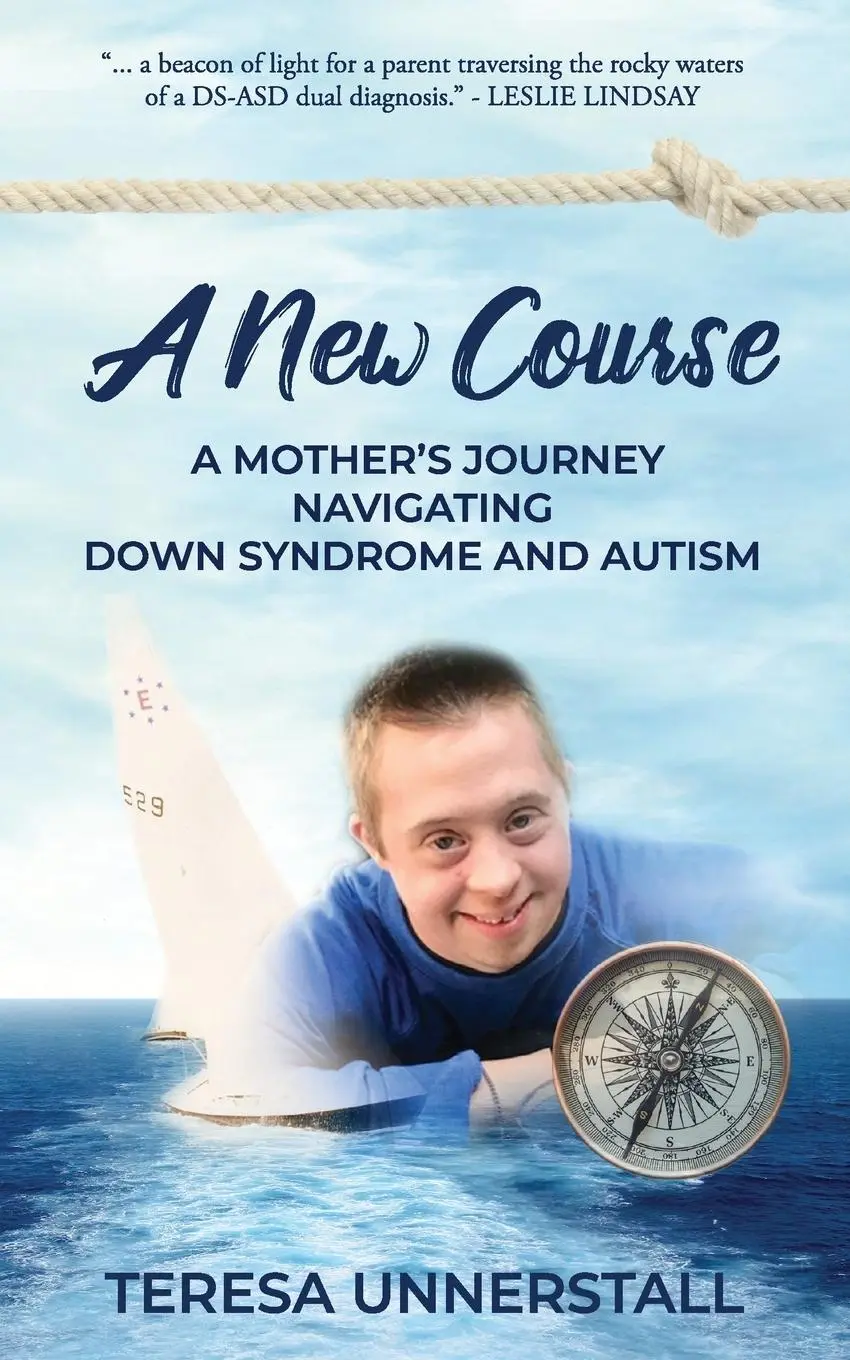 Cover: 9781948604505 | A New Course | A Mother's Journey Navigating Down Syndrome and Autism
