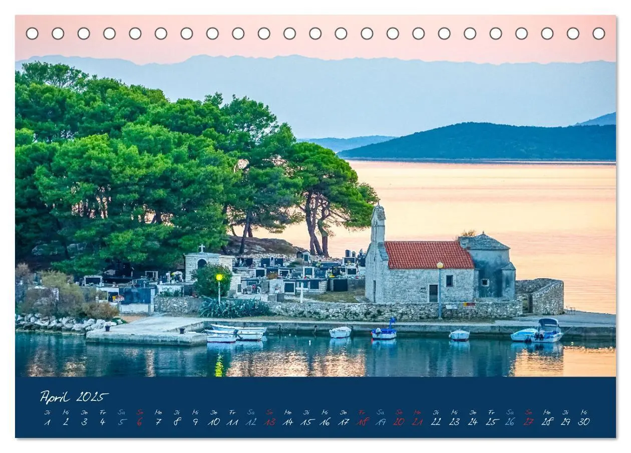 Bild: 9783435034505 | Kroatien Die wunderschöne Küste vor Zadar (Tischkalender 2025 DIN...