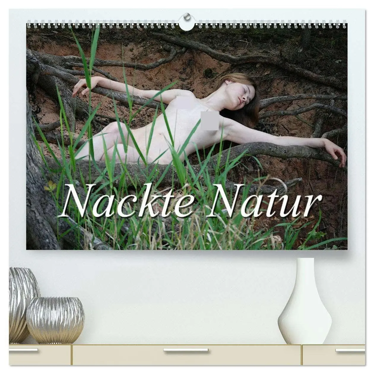 Cover: 9783457434505 | Nackte Natur (hochwertiger Premium Wandkalender 2026 DIN A2 quer),...