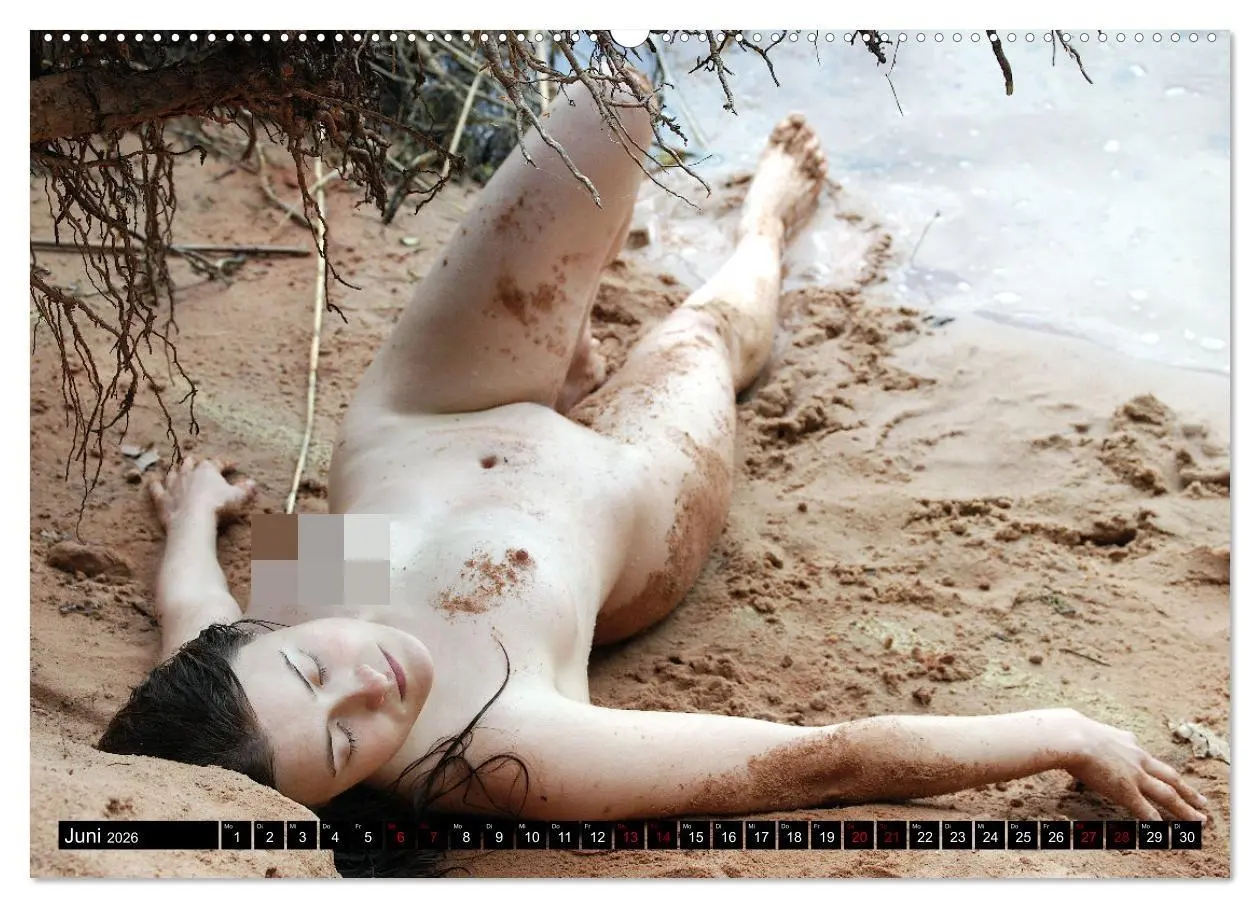 Bild: 9783457434505 | Nackte Natur (hochwertiger Premium Wandkalender 2026 DIN A2 quer),...