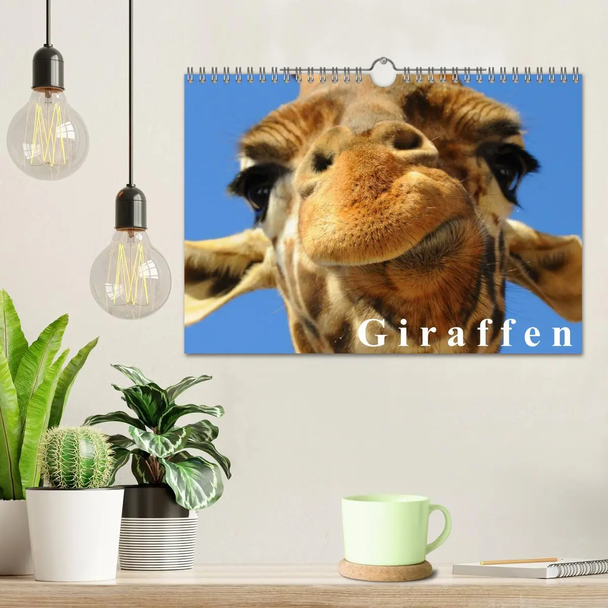 Bild: 9783516144505 | Giraffen / Geburtstagskalender (Wandkalender 2026 DIN A4 quer),...