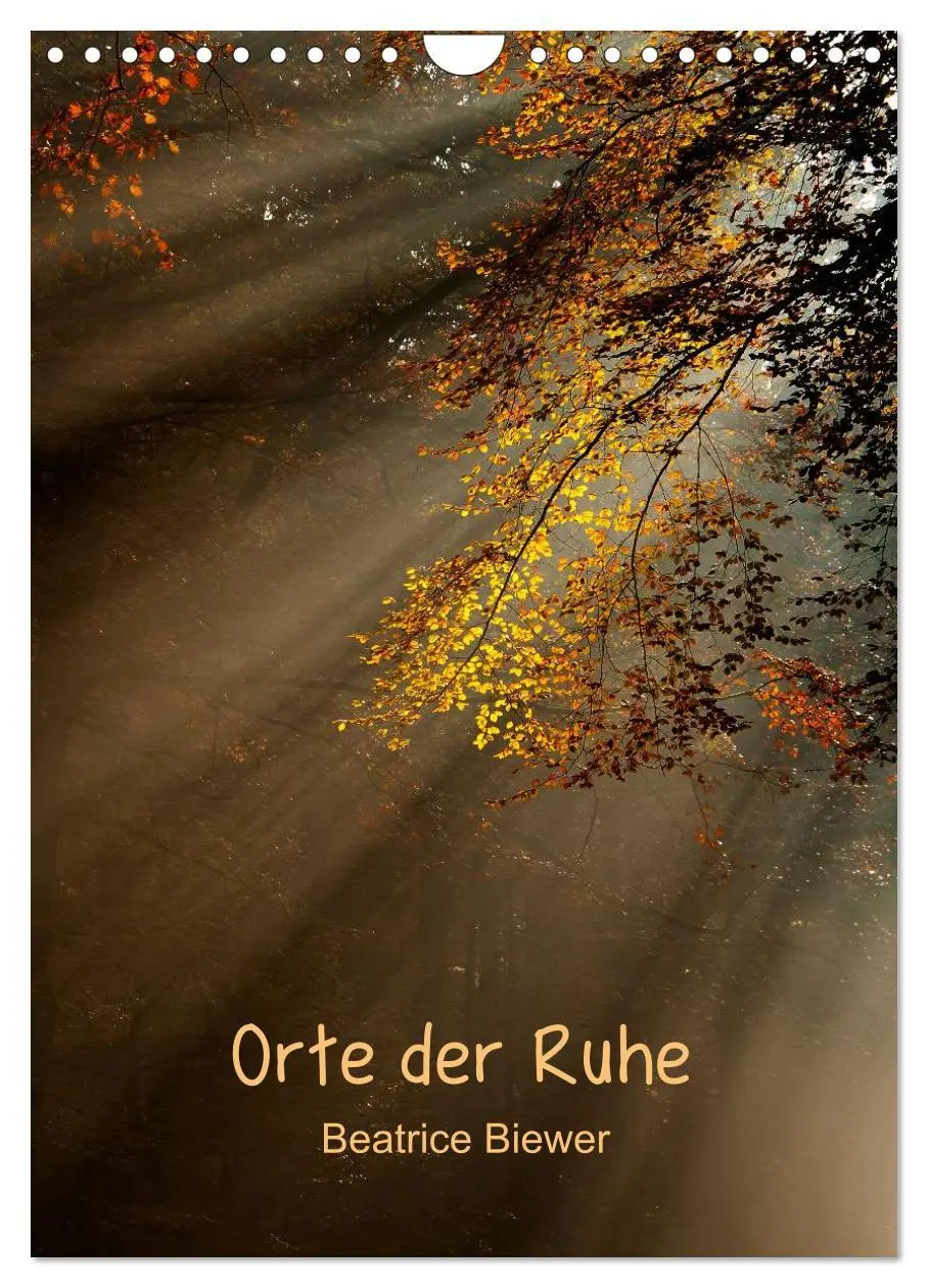 Cover: 9783516454505 | Orte der Ruhe (Wandkalender 2026 DIN A4 hoch), CALVENDO Monatskalender
