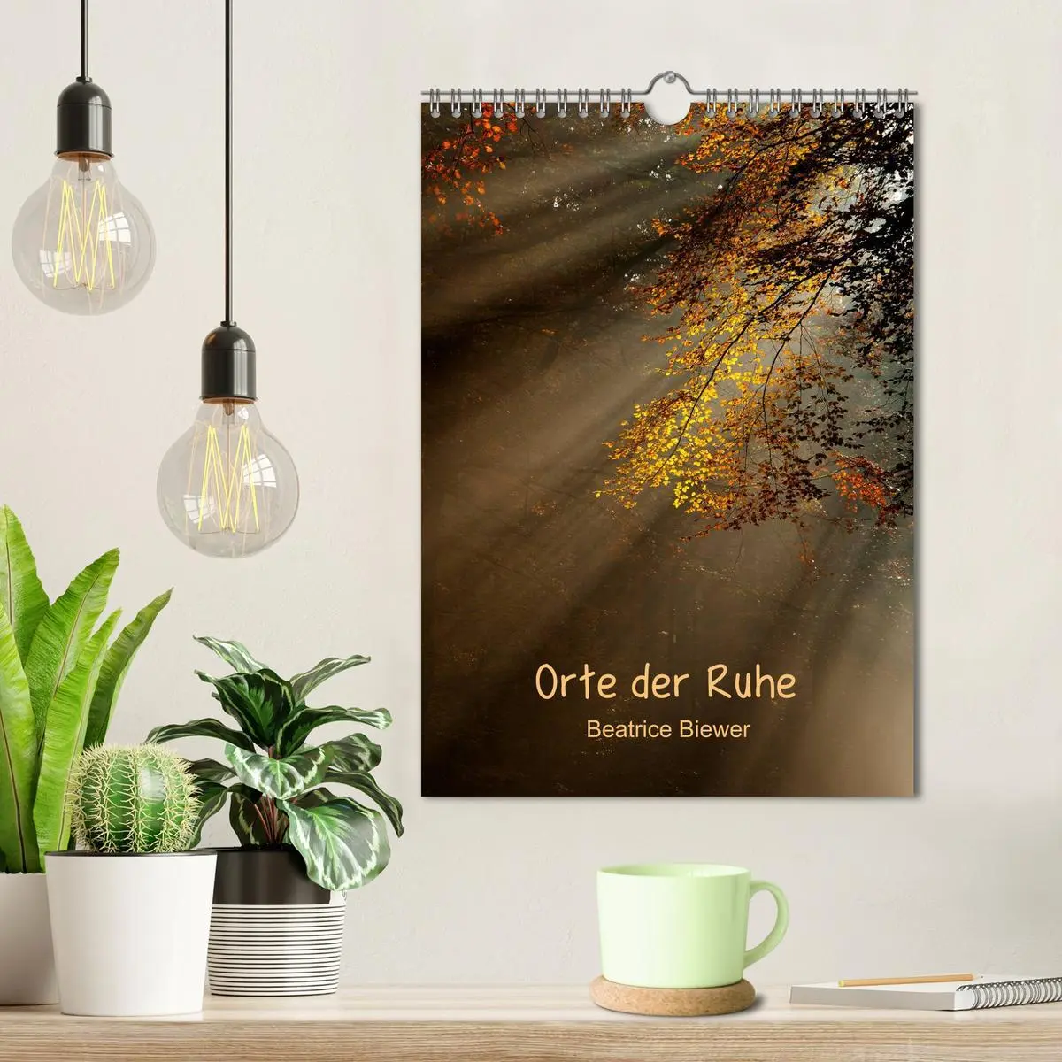 Bild: 9783516454505 | Orte der Ruhe (Wandkalender 2026 DIN A4 hoch), CALVENDO Monatskalender