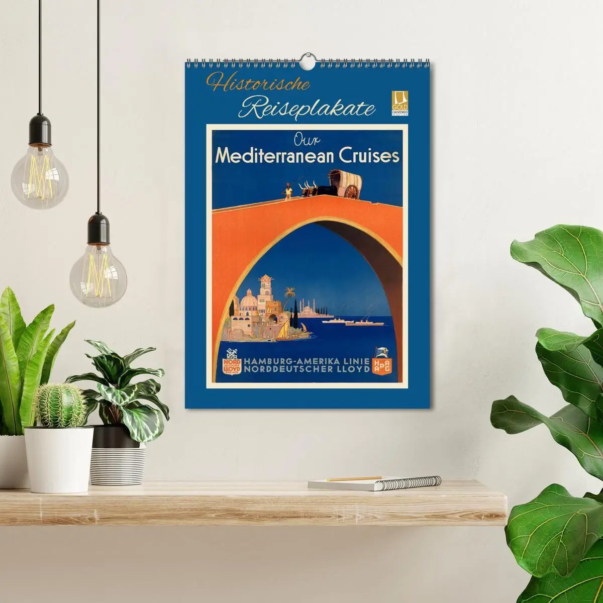Bild: 9783569544505 | Historische Reiseplakate (Wandkalender 2027 DIN A3 hoch), CALVENDO...