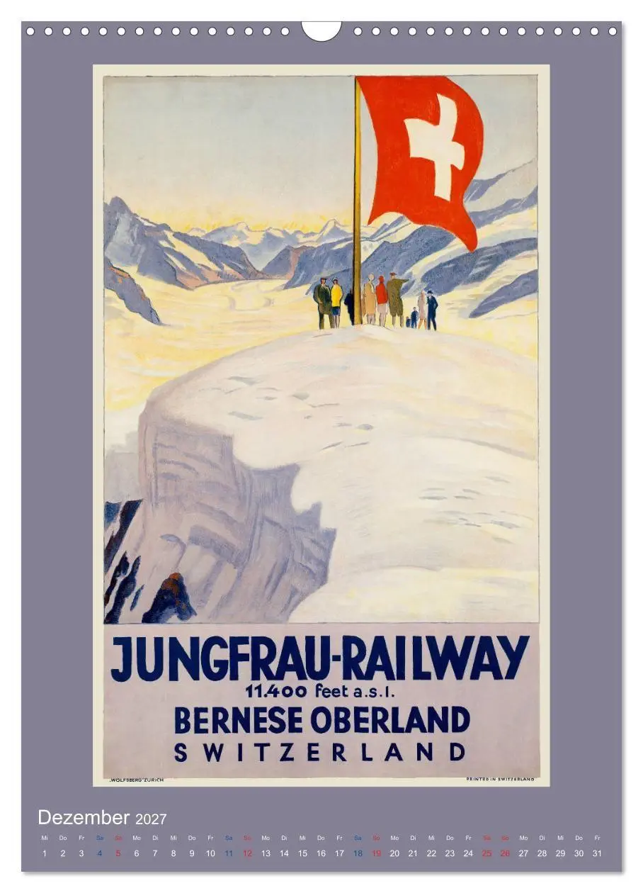 Bild: 9783569544505 | Historische Reiseplakate (Wandkalender 2027 DIN A3 hoch), CALVENDO...