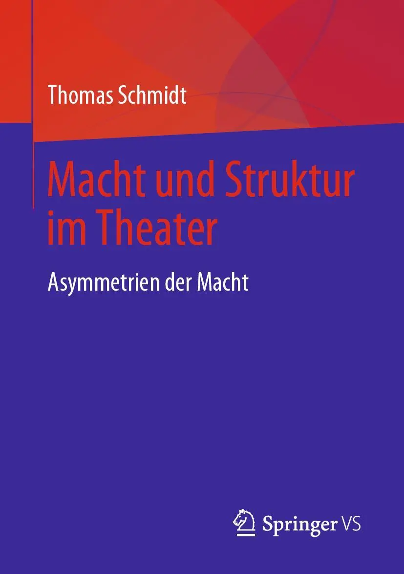 Cover: 9783658264505 | Macht und Struktur im Theater | Asymmetrien der Macht | Thomas Schmidt