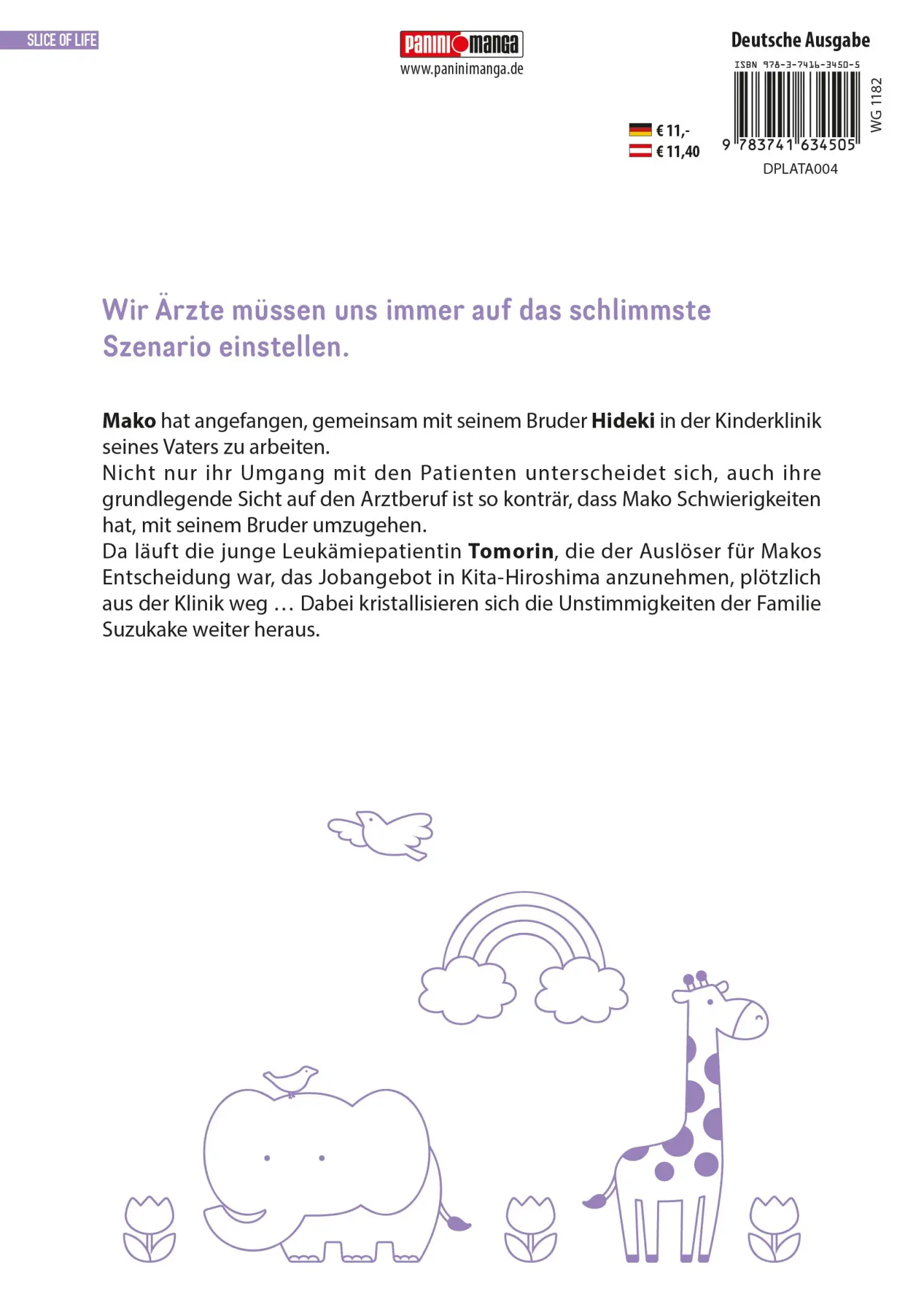 Rückseite: 9783741634505 | Die Früchte der Platane - Ein Kinderarzt mit Herz 04 | Higashimoto