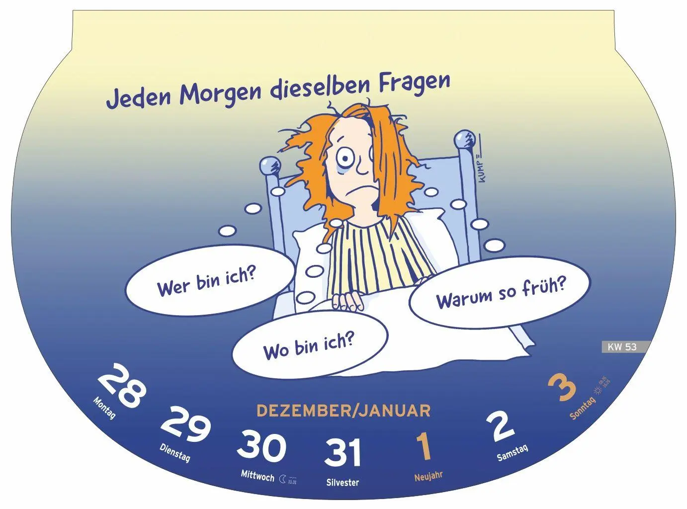 Bild: 9783756414505 | Dumme Sprüche Kalender 2027 - Für Gescheite! | Heye | Kalender | 57 S.