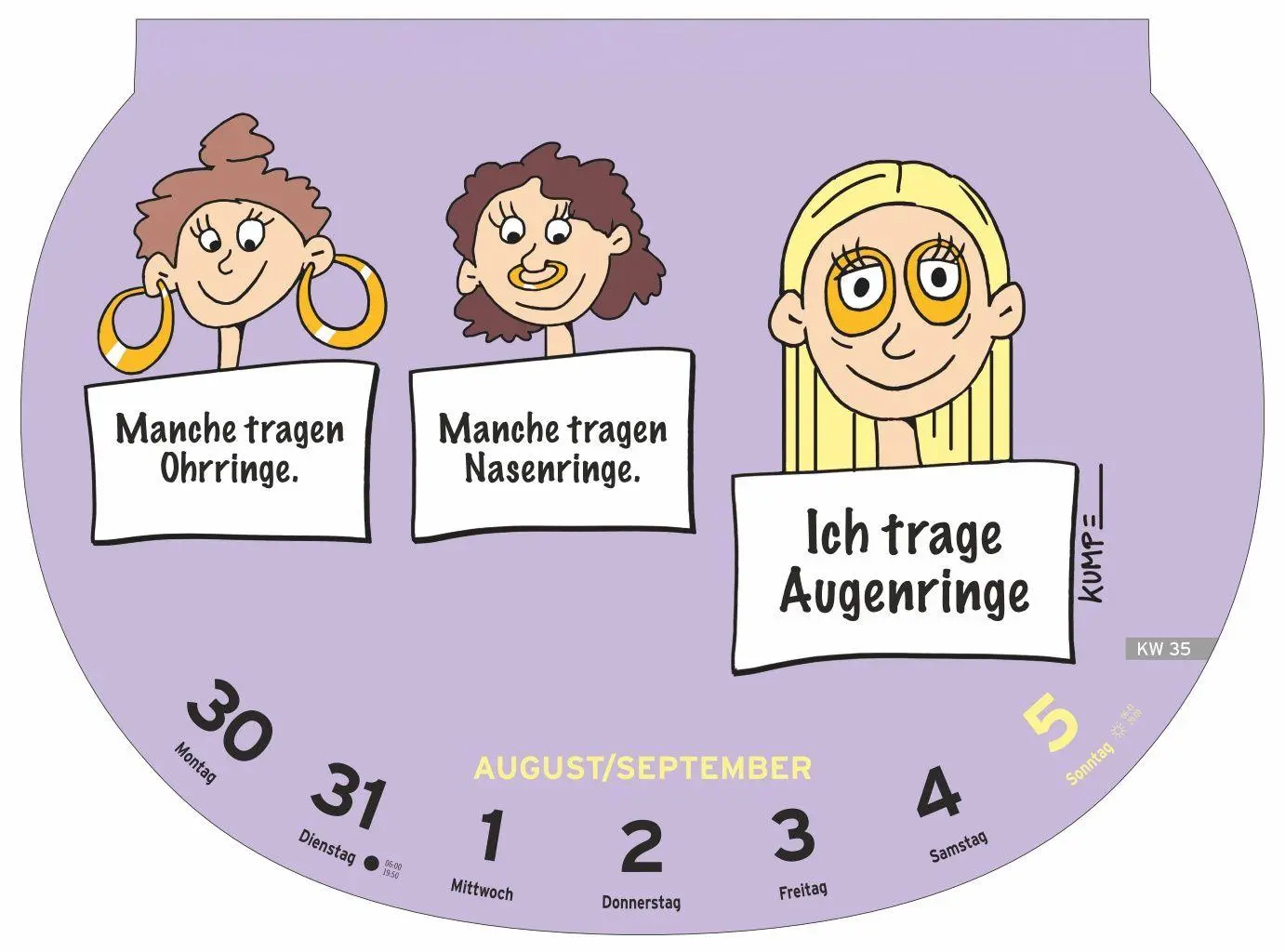 Bild: 9783756414505 | Dumme Sprüche Kalender 2027 - Für Gescheite! | Heye | Kalender | 57 S.