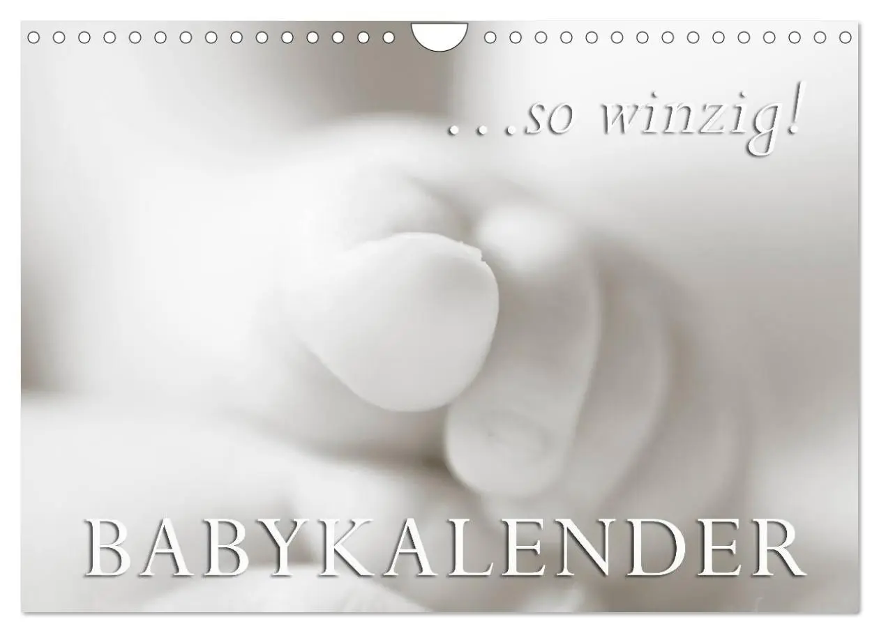 Cover: 9783516134605 | ...so winzig - Babykalender (Wandkalender 2026 DIN A4 quer),...