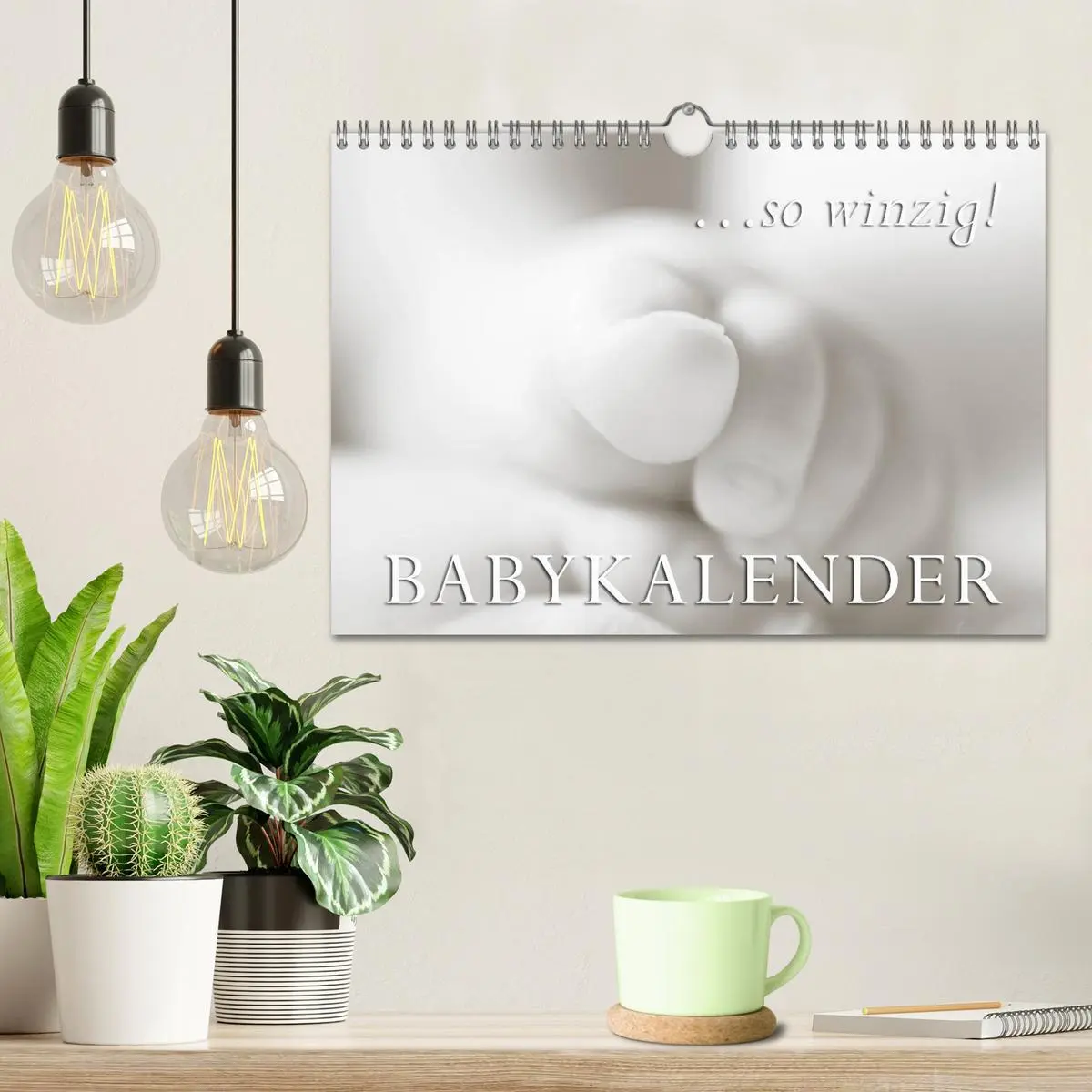 Bild: 9783516134605 | ...so winzig - Babykalender (Wandkalender 2026 DIN A4 quer),...