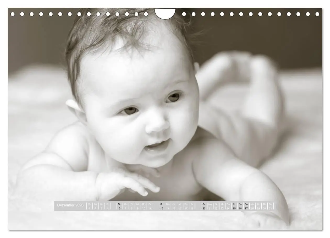 Bild: 9783516134605 | ...so winzig - Babykalender (Wandkalender 2026 DIN A4 quer),...