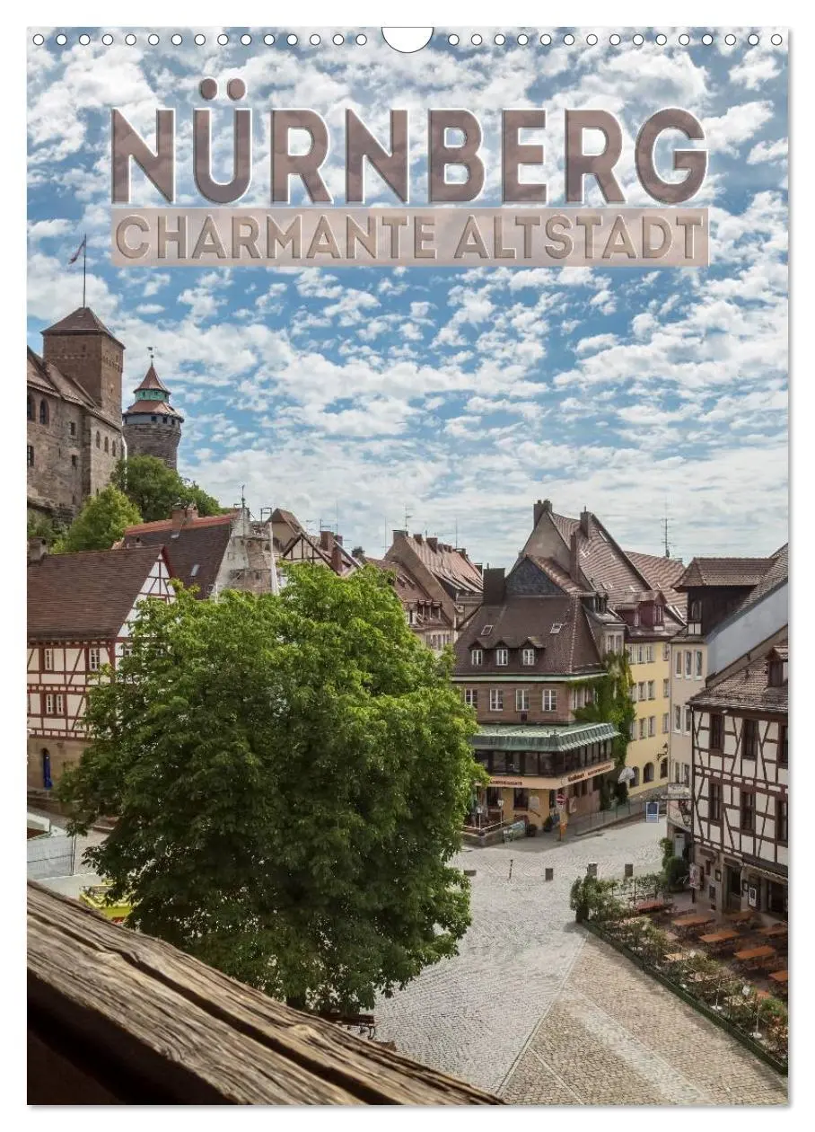 Cover: 9783516444605 | NÜRNBERG Charmante Altstadt (Wandkalender 2026 DIN A3 hoch),...